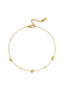 Heart-shaped anklets