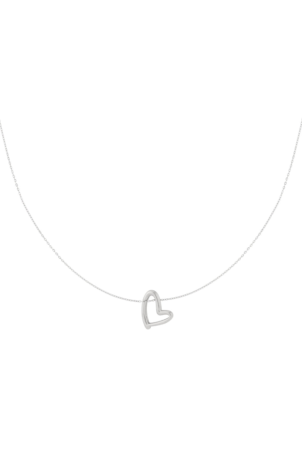 Collar de mini corazón
