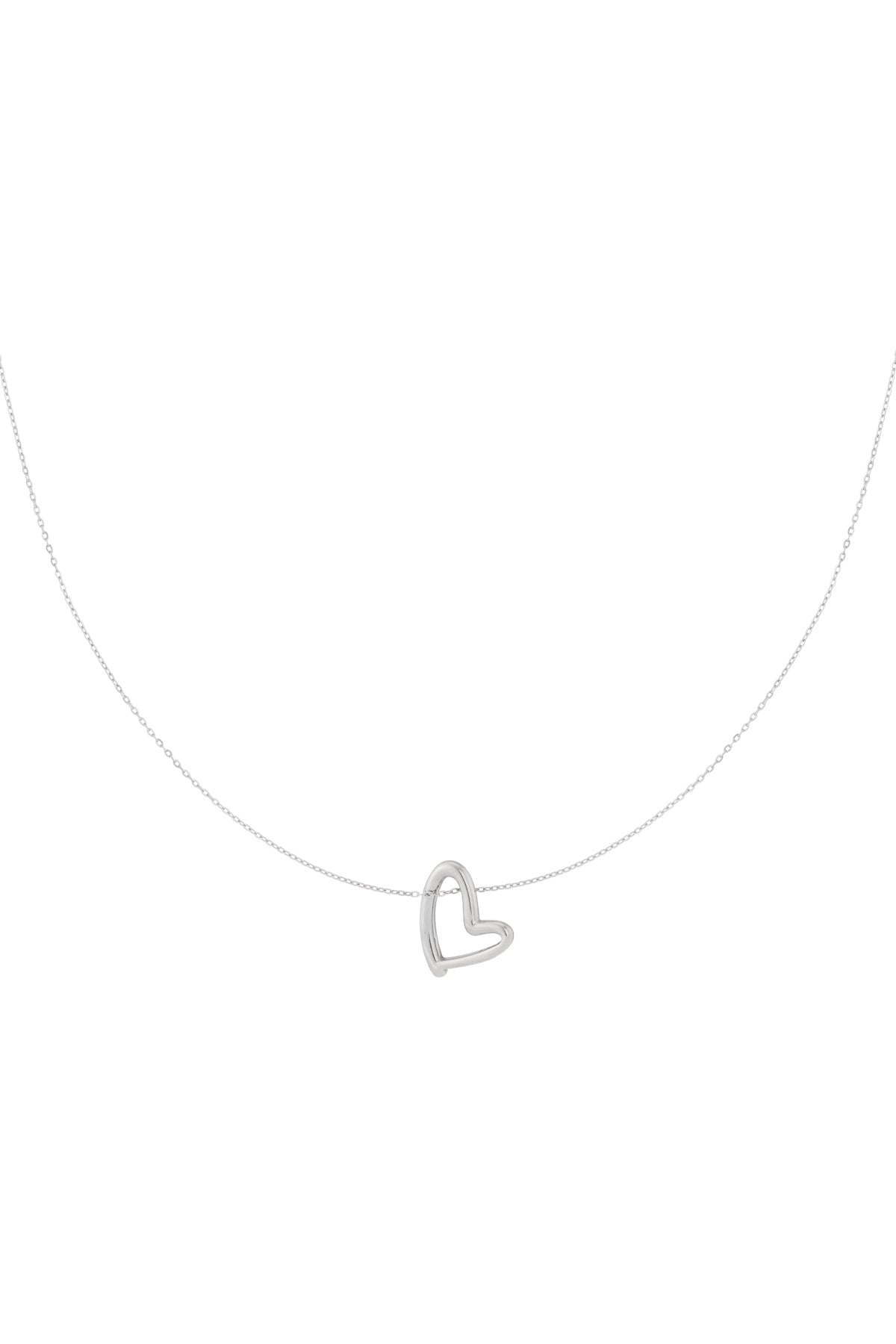 Collar de mini corazón