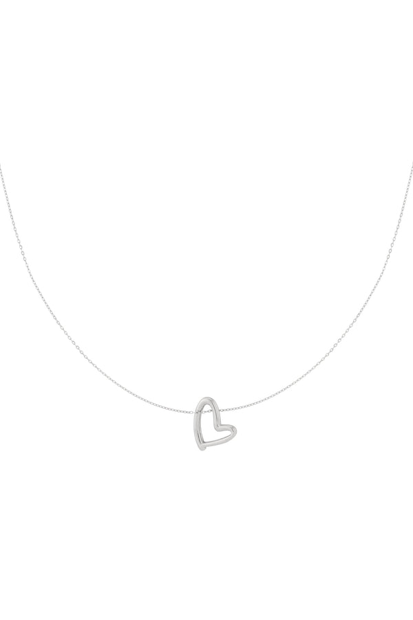 Collar de mini corazón