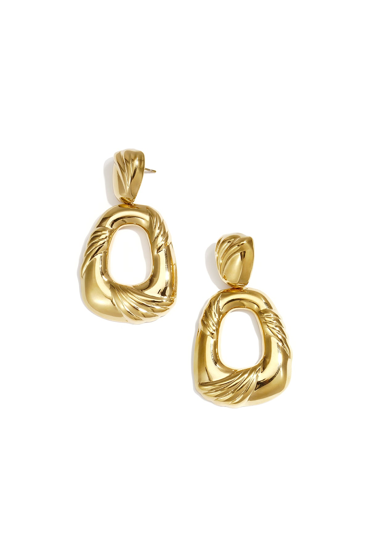 Stylish Geometric Drop Earrings for Women Imagen principal del producto