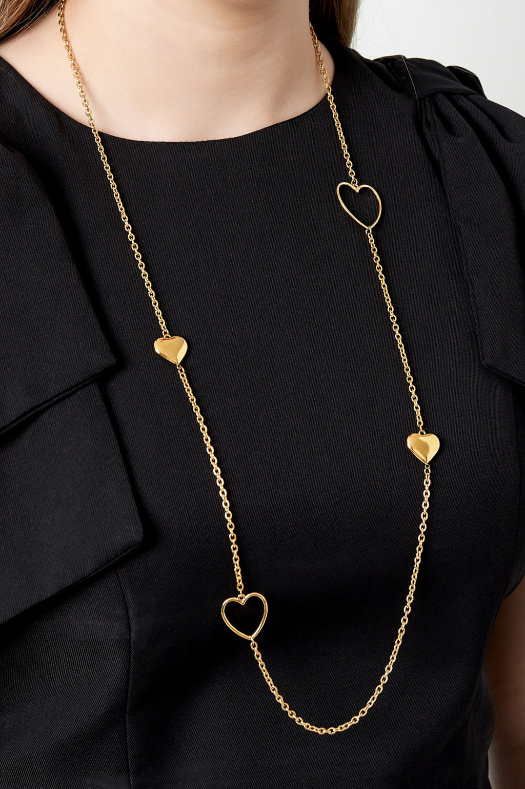 Collar largo Amour