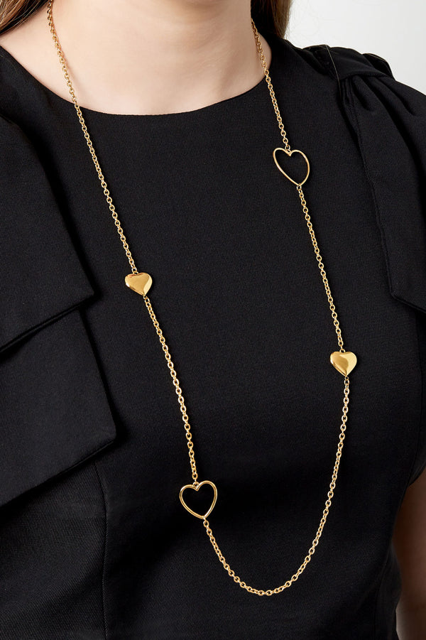 Collar largo Amour