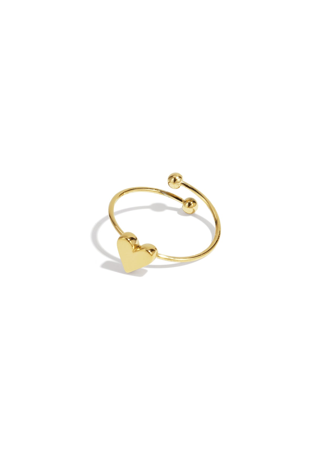 Anillo de corazón pequeño