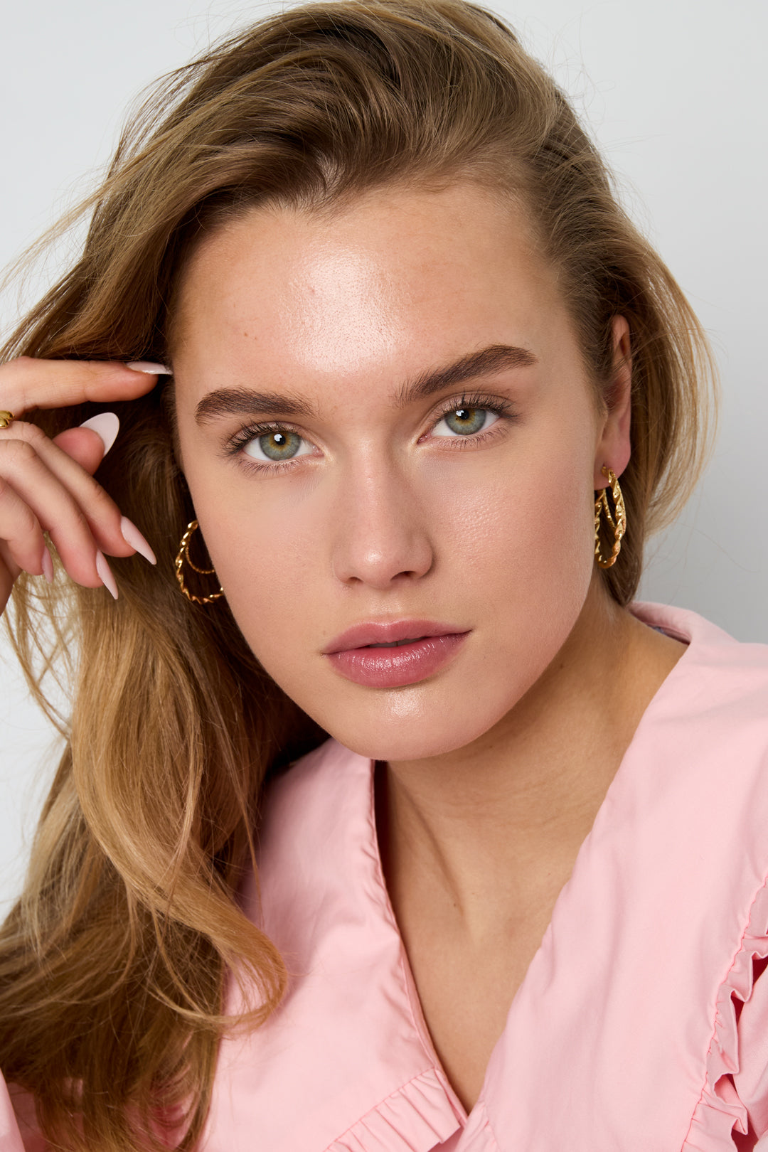 Elegant Stainless Steel Hoop Earrings for Everyday Style