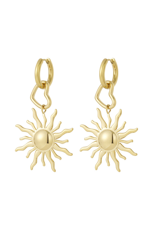 Sunburst Earrings 