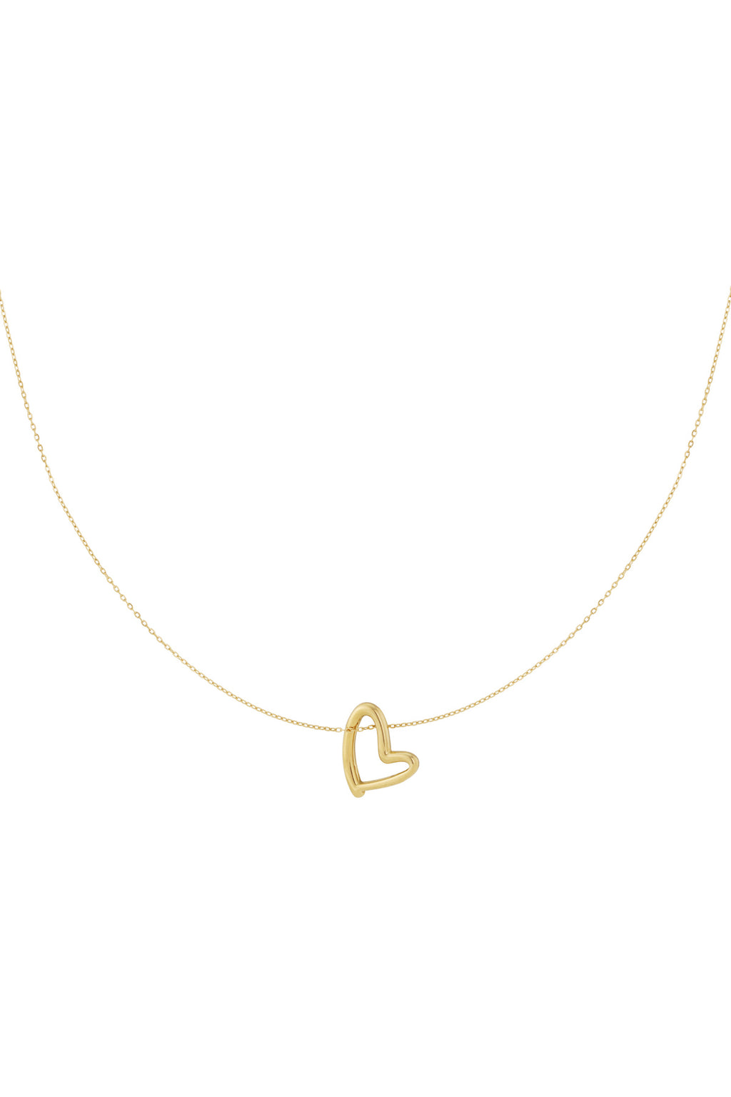 Collar de mini corazón