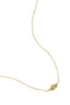 collar sencillo con dije anudado