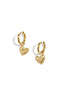 Elegant Heart-Shaped Drop Earrings for Everyday Glam