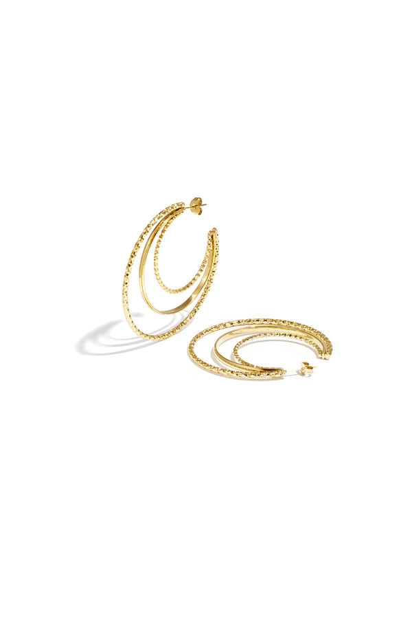Stylish Stainless Steel Hoop Earrings for Women