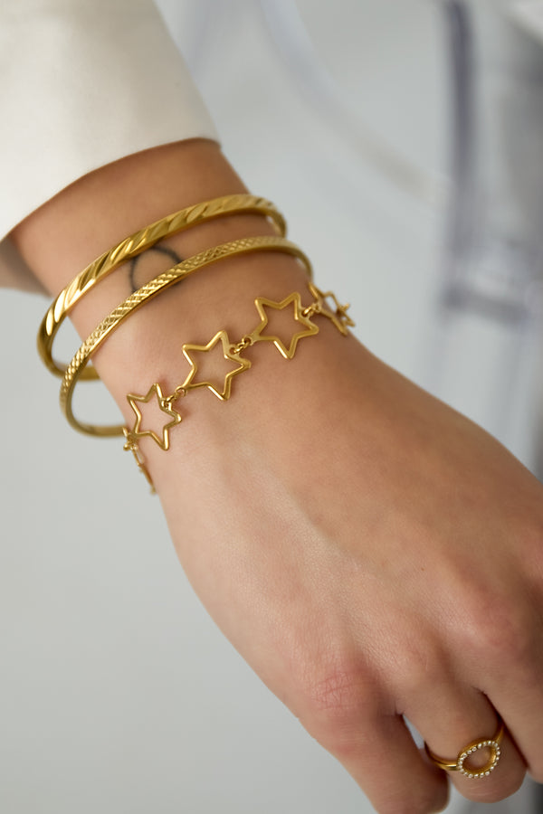Stylish Star Stainless Steel Bracelets for Women