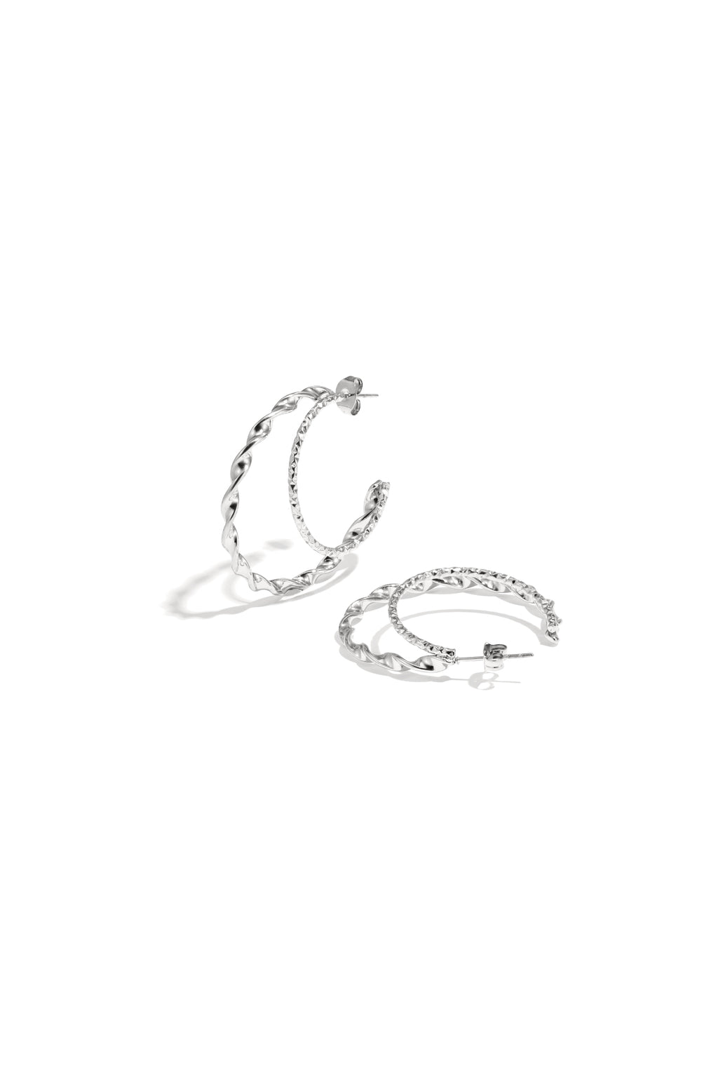 Elegant Stainless Steel Hoop Earrings for Everyday Style