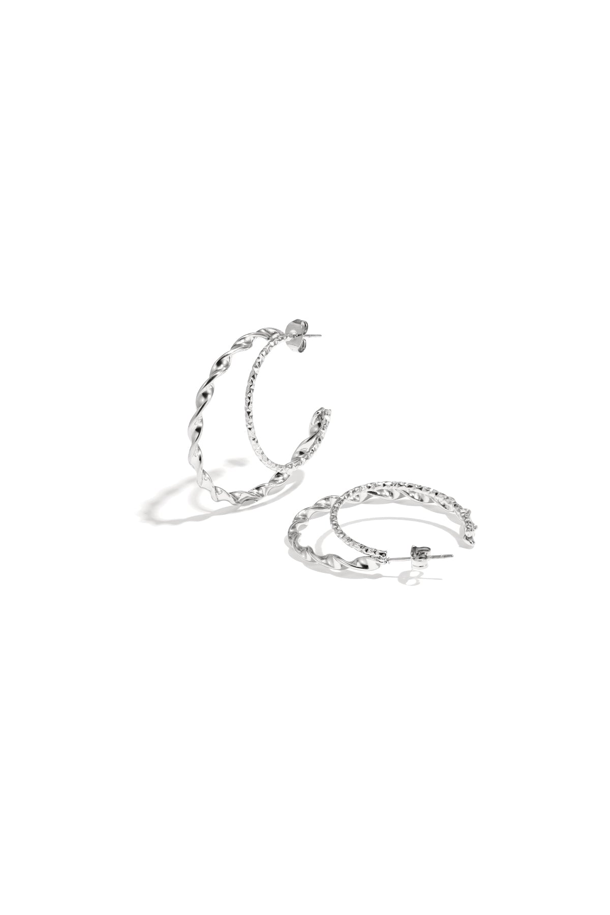 Elegant Stainless Steel Hoop Earrings for Everyday Style